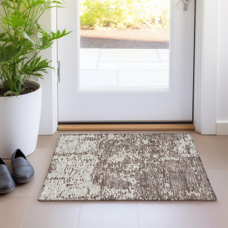 Tapis avec envers antidérapant Alegandro, Rectangle 1 pi 8 po x 2 pi 6 po