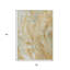 Tapis intérieur lavable abstrait doré 3 pi x 5 pi