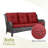 Bonia 72.44'' Wide Straight Patio Sofa with Cushions-786532859-774183581