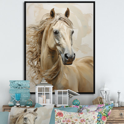 " Sophisticated Horse Portrait I "