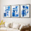 ABSTRACT Series Cxxi - Impression sur mesure encadrée de qualité supérieure - 3 pièces-1925485493-1925485492
