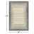 Uptown Hand Tufted Wool Striped Indoor Rug-1439913457