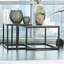Arca Glass Nesting End Table