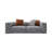 Modern Simple Creative Sofa Upholstered 86.6'' Sofa