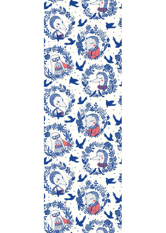 Rouleau de papier peint amovible Balderas L 4,17 pi x l 25 po Balderas, L 4,17 po x l 25 po