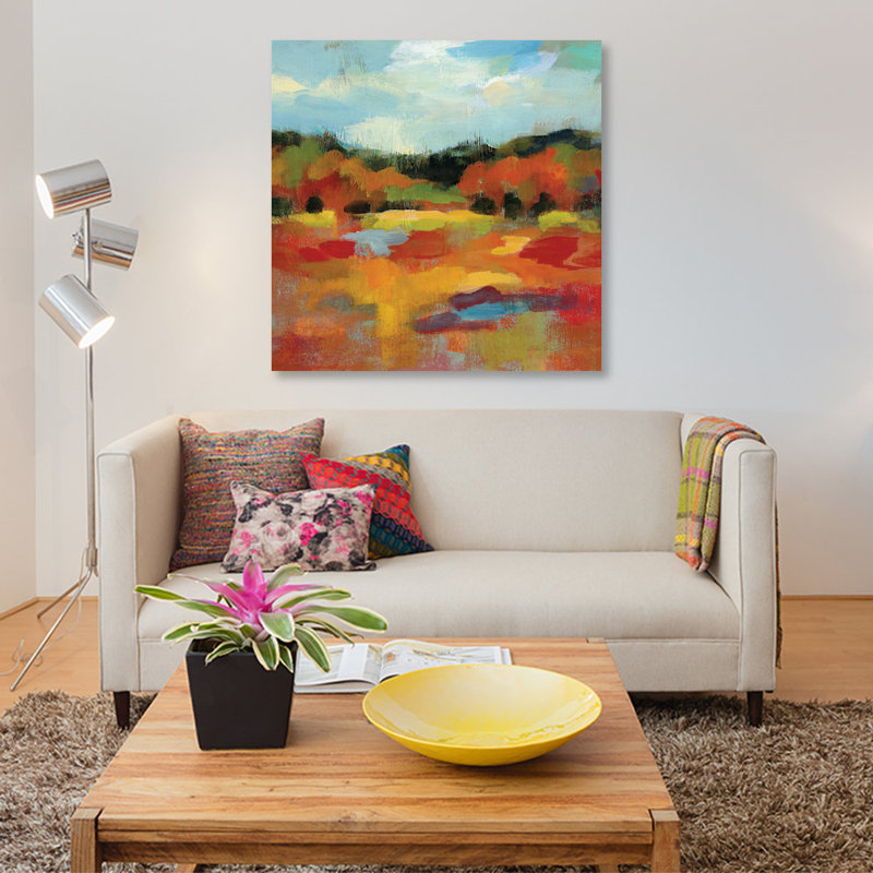«August Moment I», impression sur toile tendue, H 12 po x l 12 po x P 1,5 po, Toile tendue, Pas de tapis