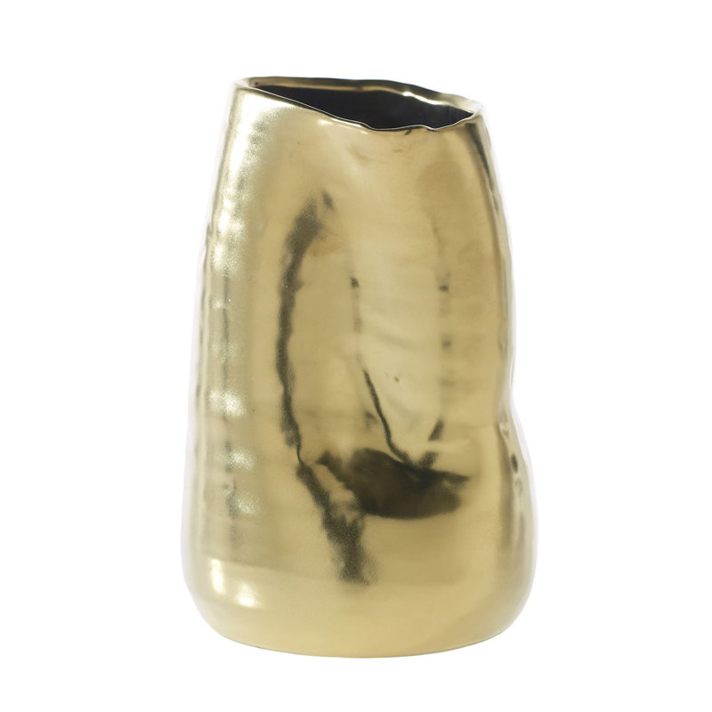 Vase Livinia, H 6 po x l 4 po x P 4 po, Or
