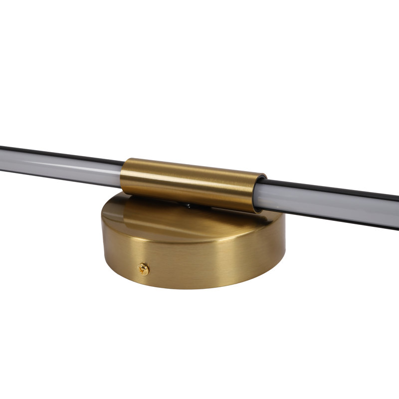 Dimmable LED Bath Bar, Gold