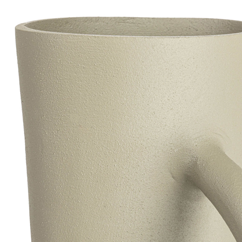 Modern Textured Metal Vase