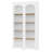 ON-TREND Free Standing 5 Tier Bookshelves, Bookcases Set Of 2, Farmhouse Two-Tone Storage Cabinet With Adjustable Shelves, Modern 72"H Kitchen Pantry Cabinet For Living Room, Home Office-358465852