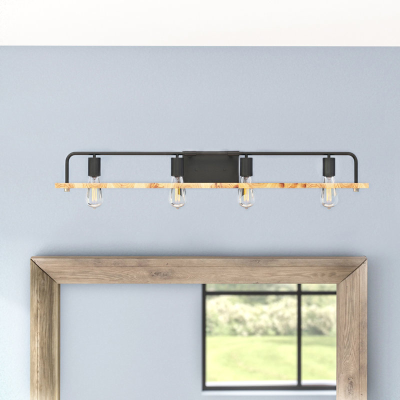 Éclairage pour salle de bain 4 lumières Dureen