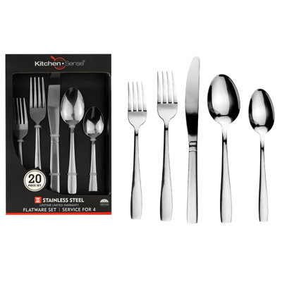 J&V Textiles Flatware Set - Service for 8