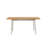 Extendable Dining Table & Chairs Set (4 Pieces), White, 47.2 x 29.5 x 29.5 inches (Open: 60.2 x 29.5 x 29.5 inches) | 100% Melamine Coated Particle Board, Beech Wood Legs, 100% Leatherette Chairs | Perfect for Modern Dining Rooms