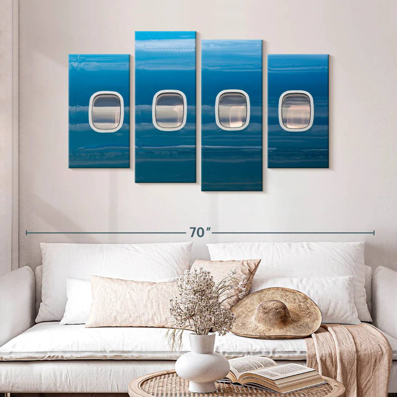 Fenêtre pour avion commercial Mehar, H 32 po x l 52 po