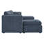 Canapé modulaire rembourré 146,5 po Winfree-1503913934
