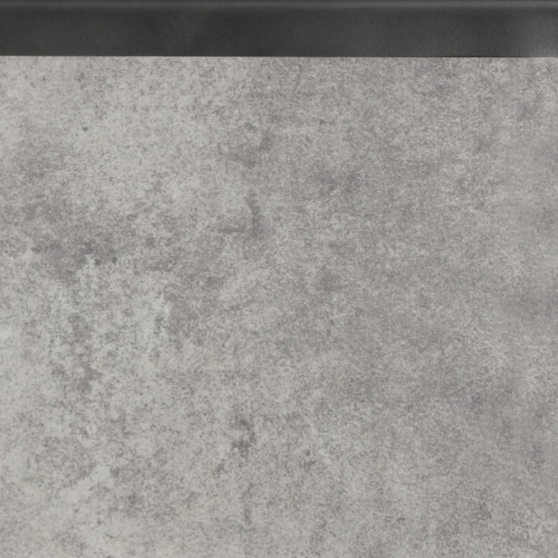 Plateau en mélamine Kobe, H 0,5 po x l 12,63 po x P 6,88 po, Argent