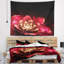 Tapisserie florale florale rose-28503143