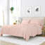 Ensemble de draps pour lit en microfibre brossée de 6 pièces Simply Soft-24746562-99485494