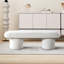 Banc à boucles moderne élégant de style japonais Glenandi de 56 po Glenora