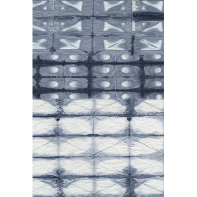 Shibori Collage I - Wrapped Canvas Print
