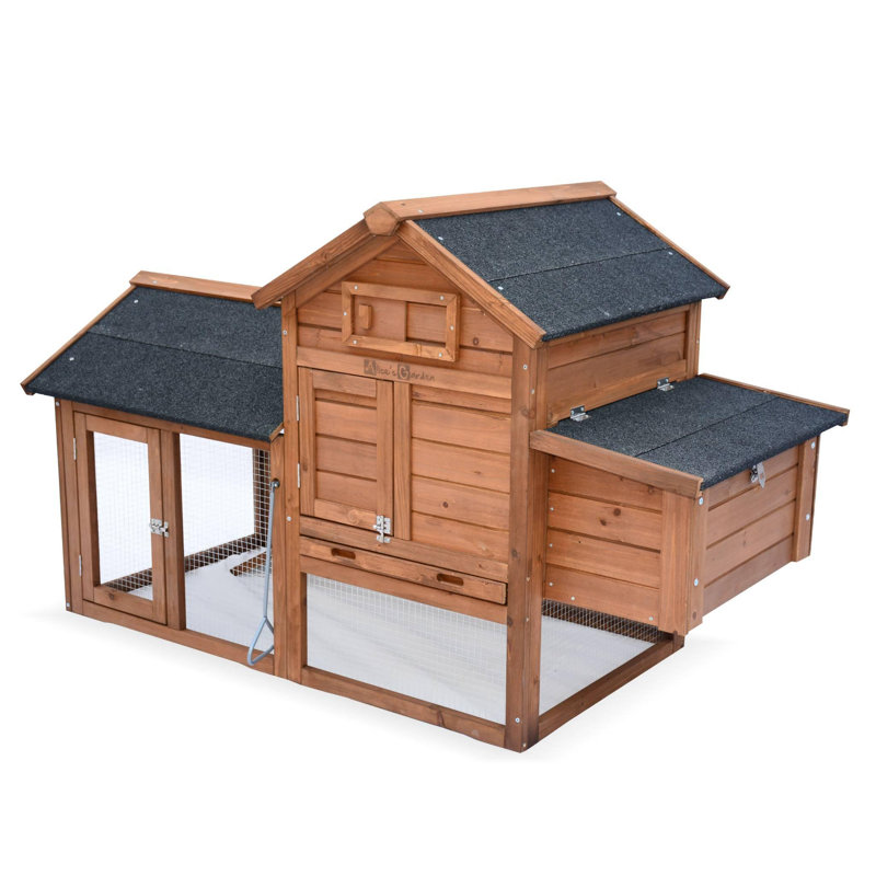 Berta Chicken Coop with Chicken Run