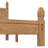 Alcott Hill Farmhouse Solid Wood Platform Bed Frame with Headboard, Rustic Pinewood Panel Bed with Chunky Sturdy Posts, No Box Spring Required-1141786818