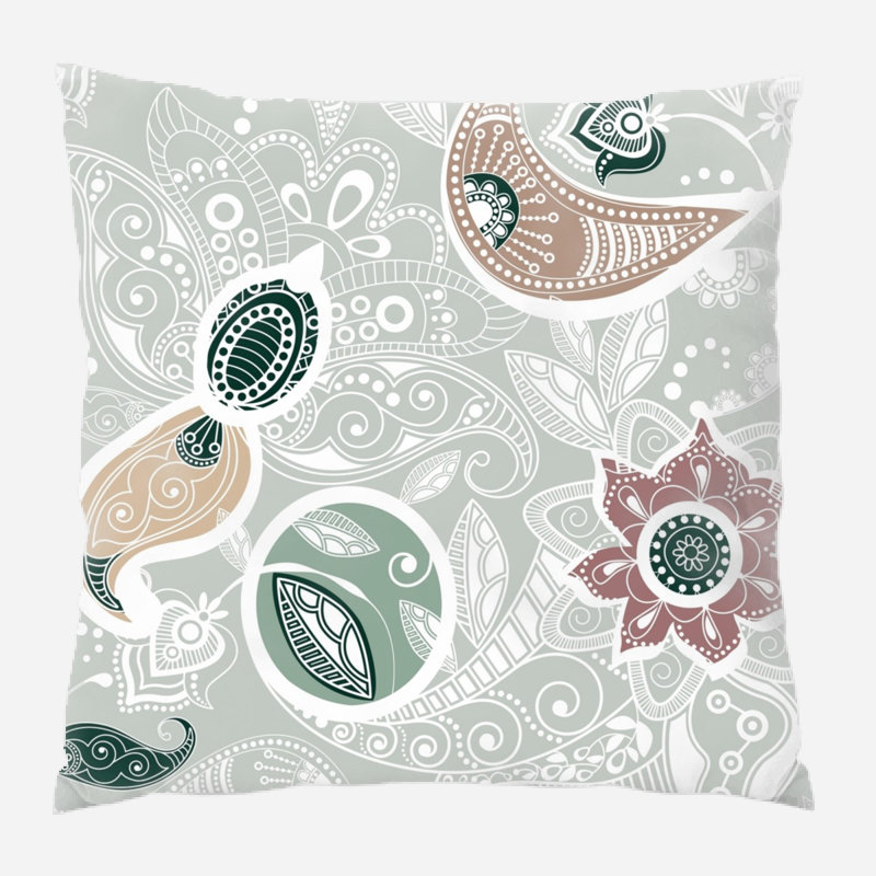 Microsuede Reversible Throw Pillow