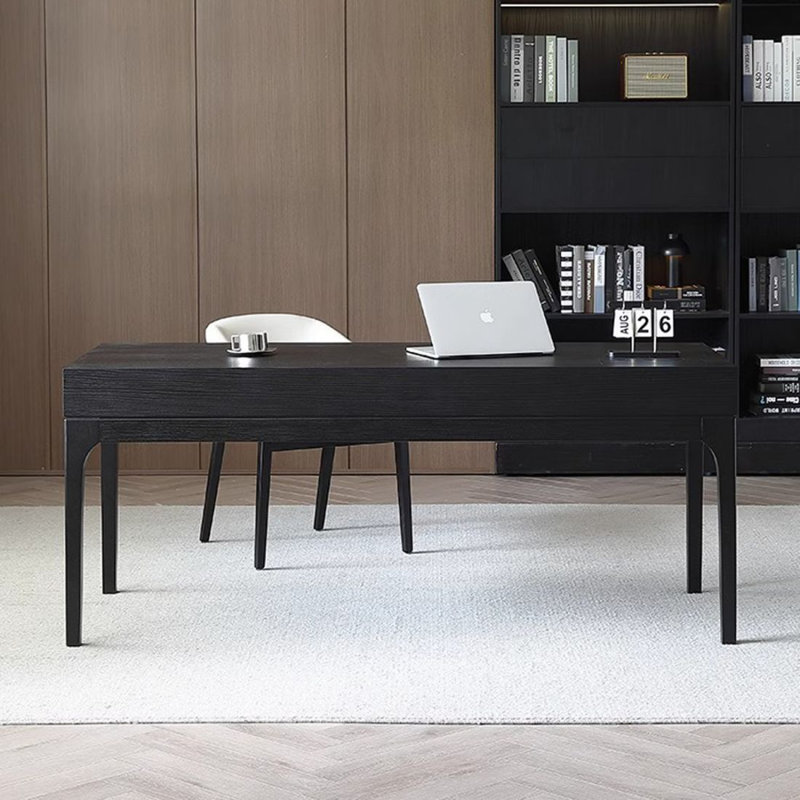 Bureau moderne en chêne, 29.53"H*70.87"W*27.56"D