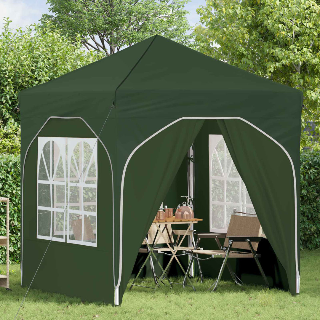 vidaXL Pop-up Party Tent 210D Oxford with Silver Coating Event Canopy Outdoor