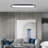 Deshunda 1 - Light 27.55" Simple Rectangle Acrylic LED Flush Mount
