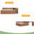 Daybed With Trundle,Wood Daybed Frame With Storage Drawers,Side Shelves And Desk-882053823-882053817