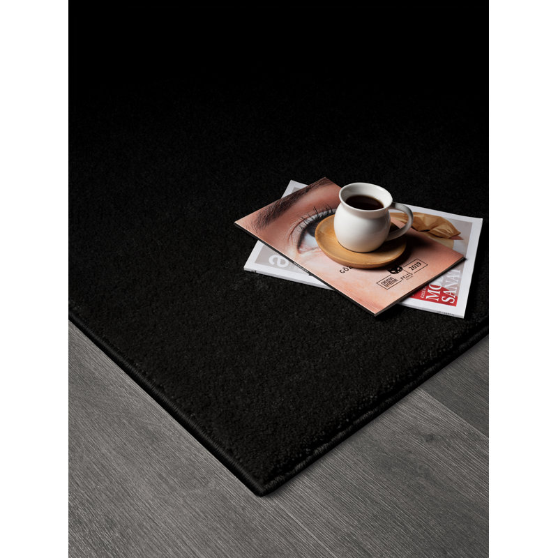 Haukur Tufted Black Rug, Rectangle 200 x 290cm