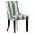 Rayure bleu aqua / blanche est en rupture de stock
