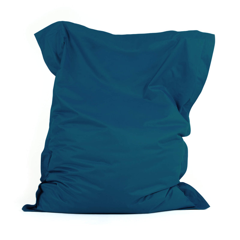 Bean Bag Bazaar Bazaar Bag Water-Resistant XL Floor Cushion Bean Bag, Teal Green