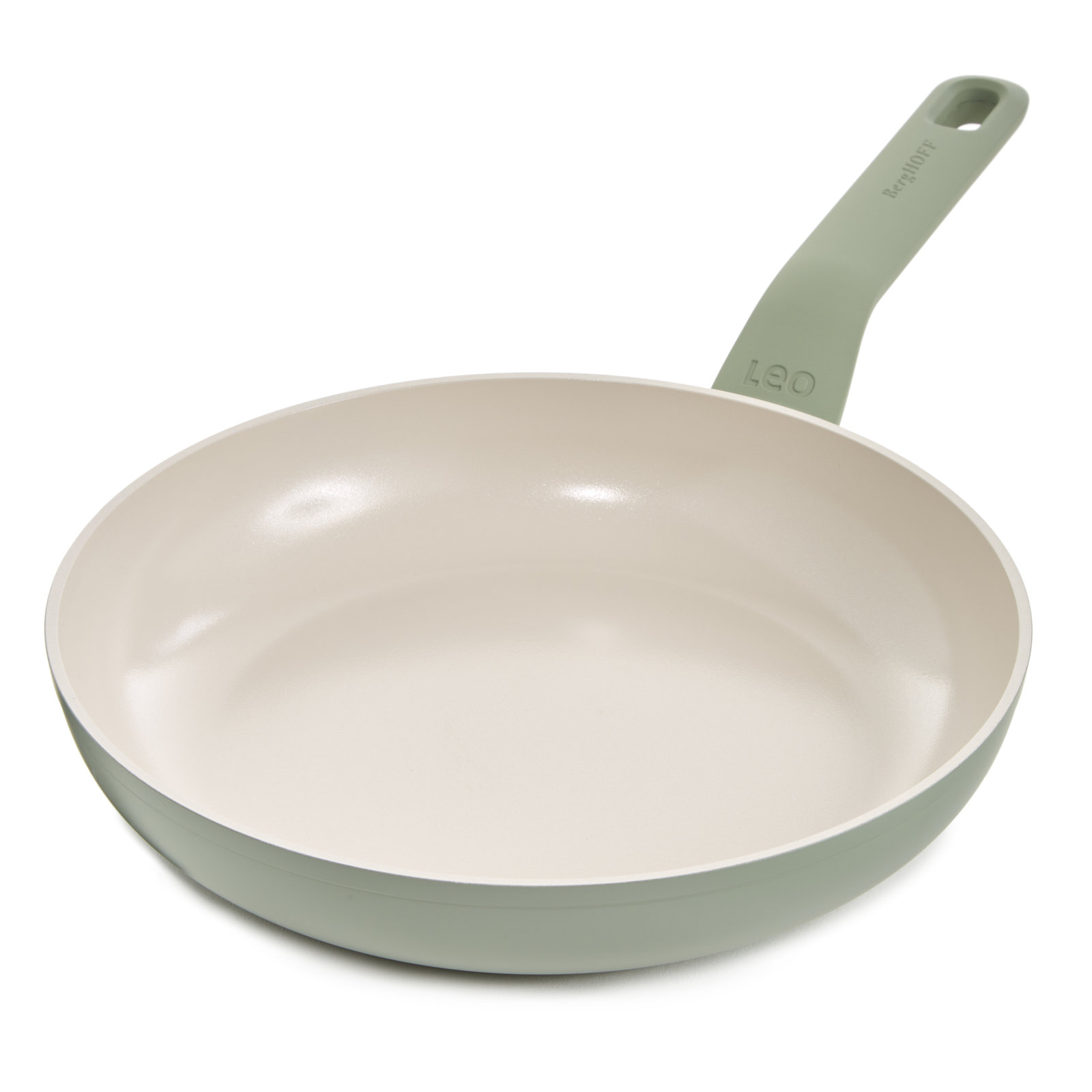 BergHOFF Non-Stick Ceramic Frying Pan, 10", Green