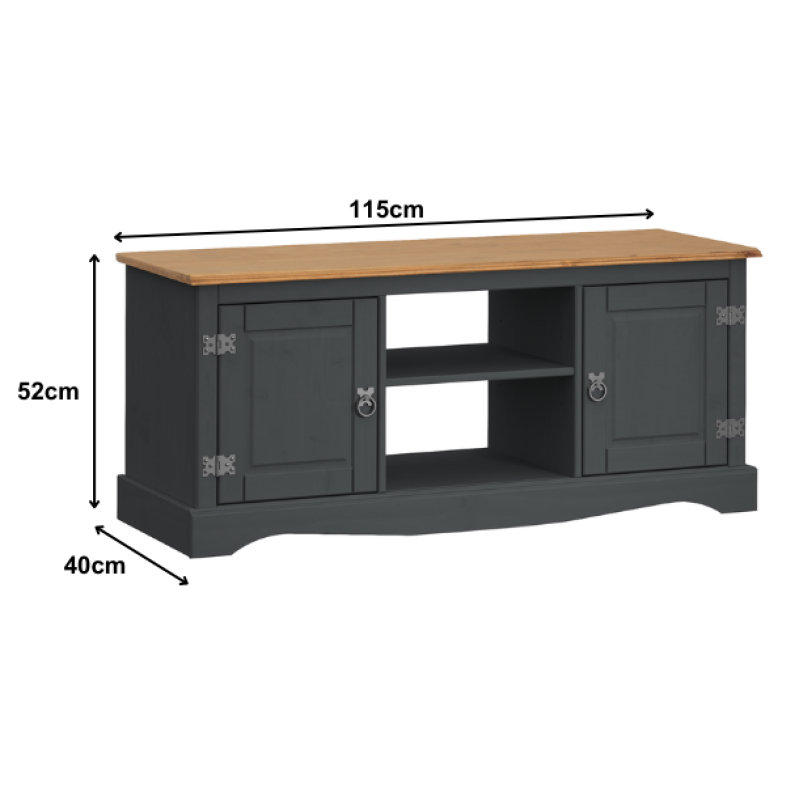 Whittenburg Unfinished TV Stand for TVs up to 50"