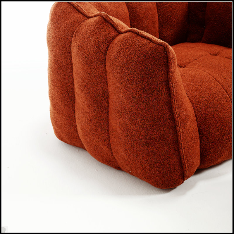 Fauteuil à billes doux avec mousse haute résilience pour un confort et une détente ultimes dans le salon ou la chambre à coucher