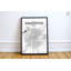 « edmonton city map », reproduction d’impression sur affiche en encre-22634399