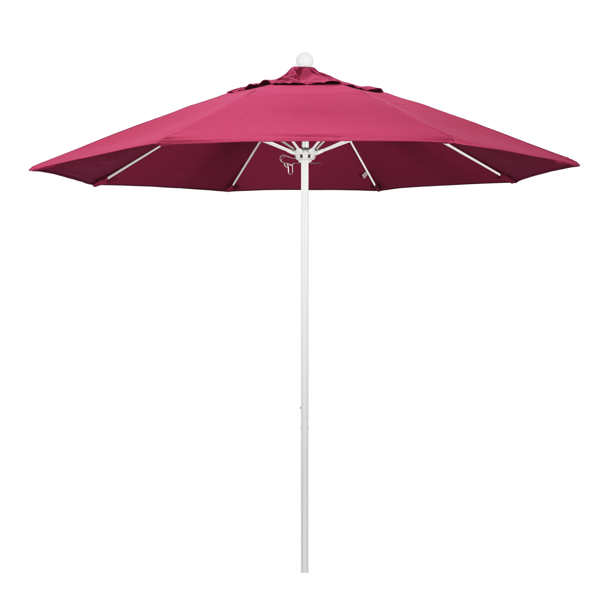 Hibo 108'' Sunbrella® Outdoor Umbrella, Canvas Hot Pink Sunbrella® Canvas
