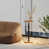 25cm Espresso Table With Led Light