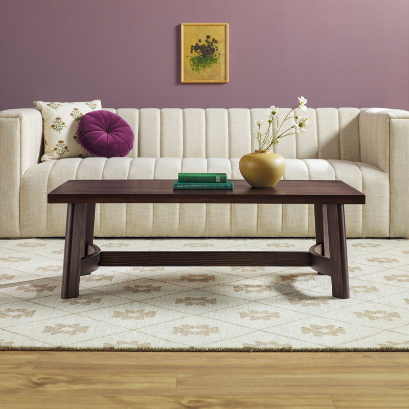 Table basse 48 po Modern Farmhouse, Espresso