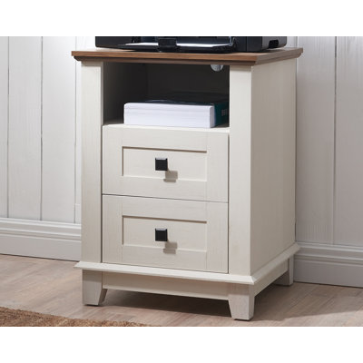 Demitrus 4 - Drawer End Table and Built-In Outlets