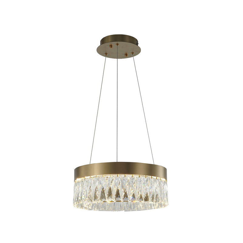 Modern LED 1 Light Crystal Chandelier