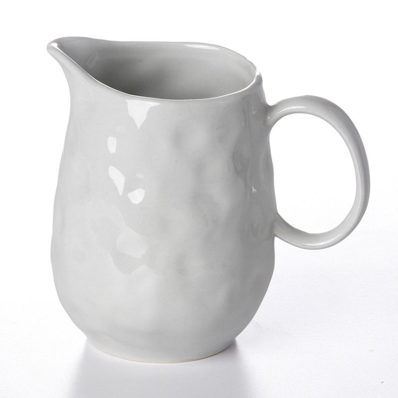 Pot à crème 34 oz. Ekram, Gris clair