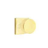 Privacy (Bed & Bath) Round Knob with Square Rose