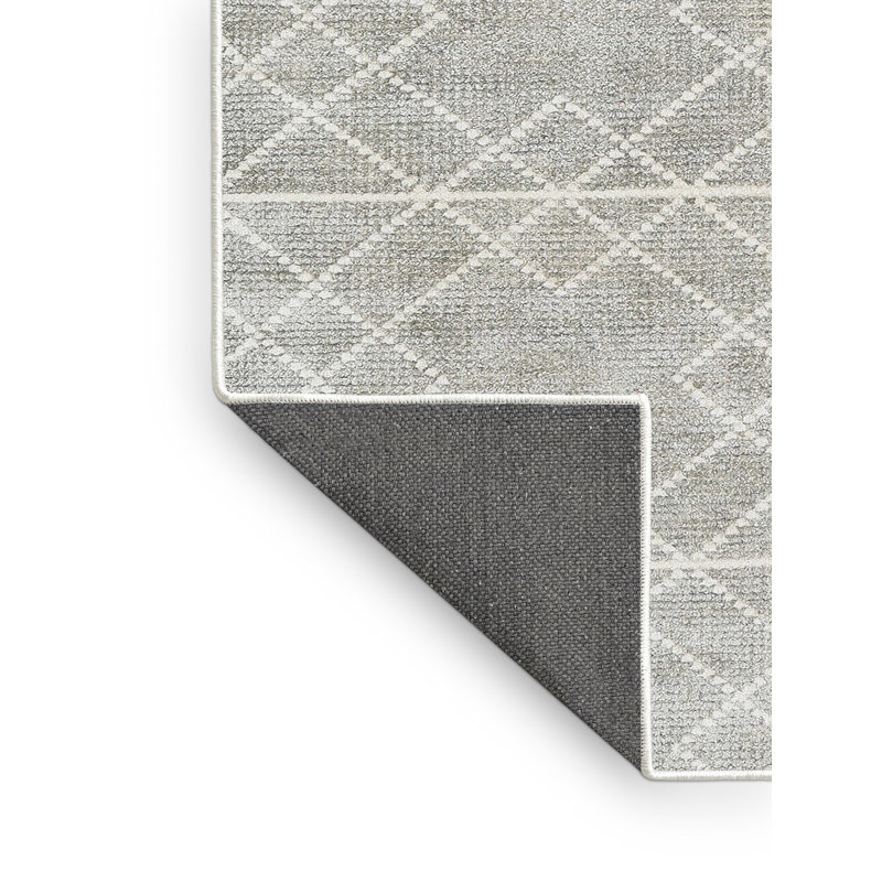 Tapis contemporain gris, Rectangle 6 pi x 9 pi
