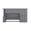 Lit escamotable simple avec garde-robe et 3 armoires supérieures, lits escamotables en bois avec bureau et tiroirs de rangement-48502918