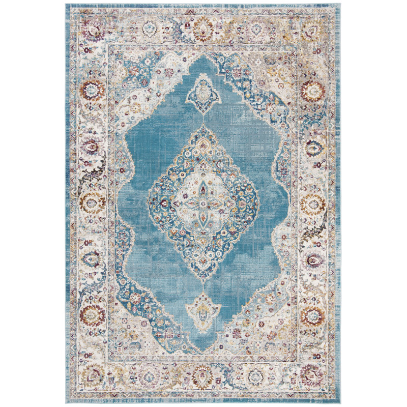 Stalter Performance Oriental Rug, Rectangle 4' x 6'