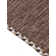 Azizi Striped Hand Woven Cotton Brown Rug