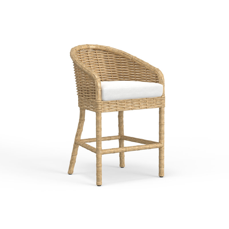 Tabouret d'extérieur en polyéthylène haute densité (PEHD) Playa, 31.5"